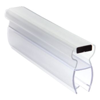 Уплотнители IDDIS для душевой кабины магнитные ПВХ, стекло 5-6 мм, 2 шт (965S6M02DZ) — фото 2, Комплектующие для душевого оборудования