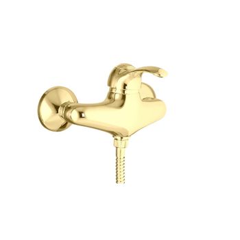 Смеситель для душа Webert Aurora AU870102010, золото — фото 1, Смеситель для душа