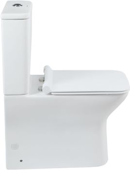 Чаша напольного унитаза Aquanet Rimless Cube-C CL-12248B — фото 4, Напольные унитазы