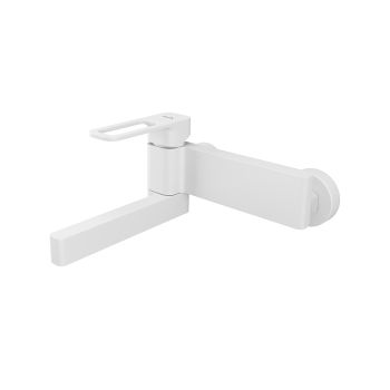 Смеситель для ванны IDDIS Slide белый матовый (SLIWT00i02WA) — фото 2, Смеситель для ванны