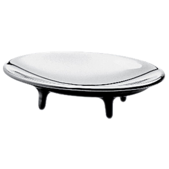 Мыльница COLOMBO DESIGN KHALA B1840 настольная цвет хром — фото 3, Мыльницы