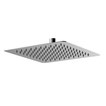 Лейка душевая верхняя, квадратная, 250х250мм, нерж. сталь, LM, LM9487S — фото 1, Лейки для душа