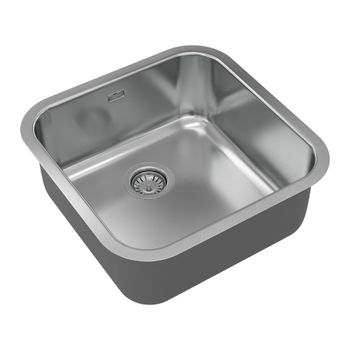 Кухонная мойка Reflexion Iseo RX2265BL оружейная сталь — фото 373, Кухонные мойки