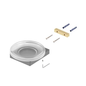 Товар: Мыльница Timo Petruma 15221/18 черное золото - фото 2 Мыльница Timo Petruma 15221/18 черное золото — фото 2, Мыльницы