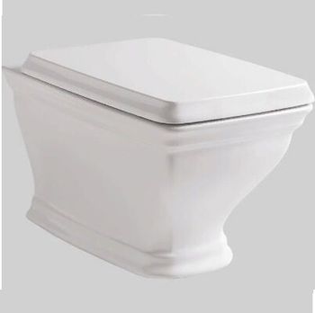 Сиденье с крышкой Artceram Civitas с плавным опусканием цвет белый CIA010 01 71 — фото 1, Сиденья для унитаза