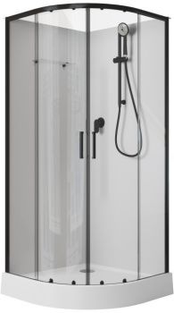 Душевая кабина Aquanet Passion EVO R black 90x90 набор 1 00267256 — фото 4, Душевые кабины