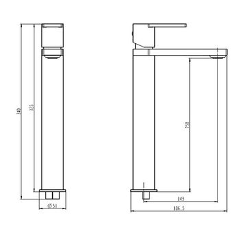KUB смеситель умывальник, без д/к (хром) 54-023-crm — фото 1, Смесители для раковины