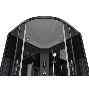 Душевая кабина ERLIT 57 серия ER5720TB4 тонированное стекло — фото 2, Душевые кабины