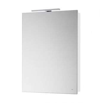 VICTORIA левый зеркальный шкаф 600, 606x141x810 мм, белый глянец A857474806 — фото 1, Зеркальные шкафы в ванную