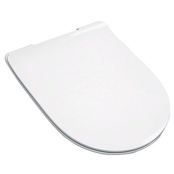 Сиденье с крышкой Artceram File 2.0 с плавным опусканием цвет белый FLA014 01 — фото 2, Сиденья для унитаза