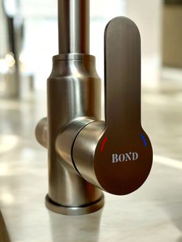 BOND Smart B65-0477 Смеситель для кухни под фильтр с краном для питьевой воды, графитовый цвет — фото 20, Смесители для кухни
