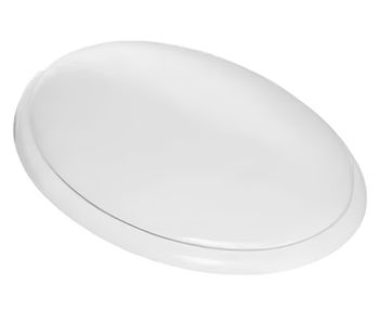 Сиденье с крышкой HATRIA SCULTURE YXXX01 с микролифтом цвет белый — фото 1, Сиденья для унитаза