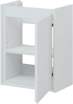 Тумба под раковину Aquanet Милан 45 белый глянец 00339962 — фото 5, Тумбы под раковину