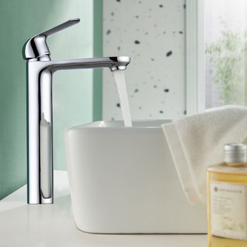 Смеситель для раковины D&K Venice DA1022081, хром — фото 1, Смесители для раковины