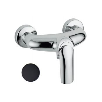 Смеситель для душа Webert Aria AI870102560, черный — фото 1, Смеситель для душа