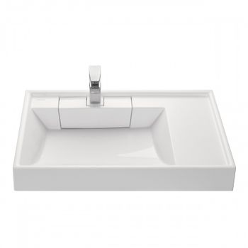 Раковина РЕЙН 80, белая 1A72113KRW010 — фото 1, Раковины