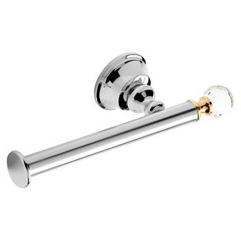 Держатель для туалетной бумаги Webert Karenina KA500801017, хром/золото — фото 1, Держатели туалетной бумаги