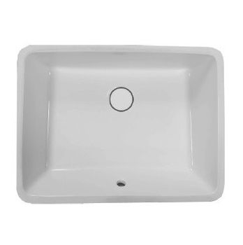 Раковина HATRIA Bahia 13 BH0500380010TU0 встраиваемая снизу без отверстия без перелива цвет белый — фото 1, Раковины