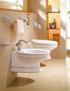 Биде подвесное CeramaLux 1413 — фото 1, Биде подвесные