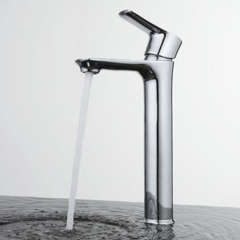 Смеситель для раковины D&K Rhein DA1272001, хром — фото 1, Смесители для раковины