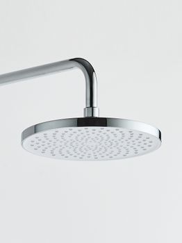 BOND B12-8200 Душевая стойка с термостатом и тропическим душем — фото 7, Душевые стойки