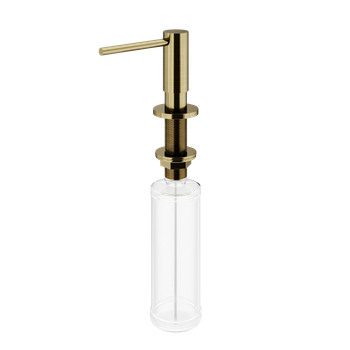 Товар: Дозатор для кухонной мойки Sancos, объем 500 мл, цвет брашированное золото, арт. SC40100BG - фото 2 Дозатор для кухонной мойки Sancos, объем 500 мл, цвет брашированное золото, арт. SC40100BG — фото 2, Дозаторы для кухонных моек