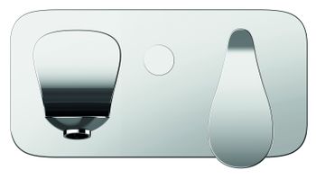 CREAVIT Cмеситель внутреннего монтажа для раковины FOGLIA FG2501 — фото 1, Смесители