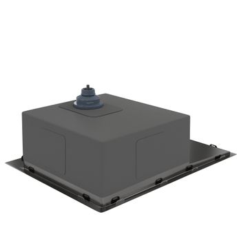 Кухонная мойка Reflexion Iseo RX2265BL оружейная сталь — фото 335, Кухонные мойки