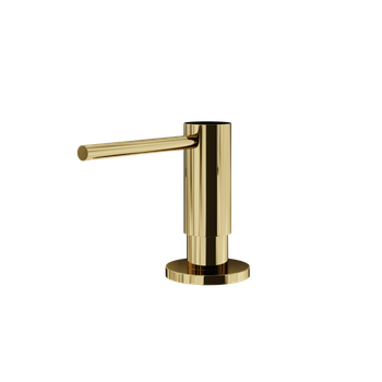 Товар: Дозатор для кухонной мойки Sancos, объем 500 мл, цвет полированное золото, арт. SC40100ZG - фото 1 Дозатор для кухонной мойки Sancos, объем 500 мл, цвет полированное золото, арт. SC40100ZG — фото 1, Дозаторы для кухонных моек