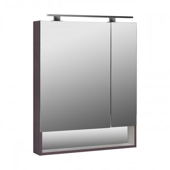 GAP Зеркальный шкаф 70, фиолетовый, ROCA ZRU9302752 — фото 1, Зеркальные шкафы в ванную