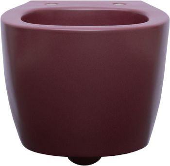 Чаша подвесного унитаза Allen Brau Fantasy 4.11004.BD бордо — фото 2, Подвесные унитазы