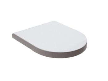 Сиденье с крышкой HATRIA DAYTIME Y1XB01 быстросъемное цвет белый — фото 1, Сиденья для унитаза