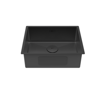 Кухонная мойка Lemark OLANGA 540 прямоугольная из нержавеющей стали цвет Черный матовый 9932128 — фото 1, Кухонные мойки
