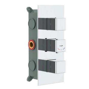 Смеситель для душа термостат Raglo R02.263, хром — фото 1, Смеситель для душа