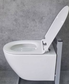 Унитаз подвесной CeramaLux 2196 -2 2196-2 — фото 5, Подвесные унитазы