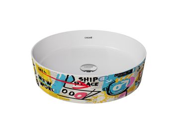 CREAVIT Раковина мебельная (40 см) LP140-00CB00E-GB00 — фото 1, Раковины накладные