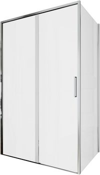 Душевой уголок Aquanet Pleasure Evo 120x90 AE65-120x90-CT профиль хром, прозрачное стекло — фото 2, Душевые уголки