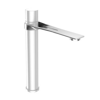 Смеситель для раковины Webert ONE-B NB830402741, белый/сталь — фото 1, Смесители для раковины