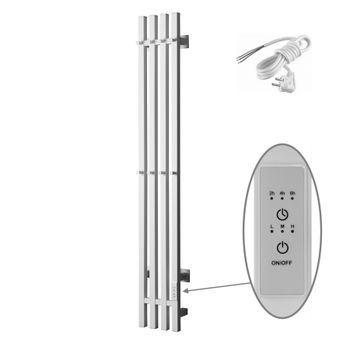 Полотенцесушитель Пэк сп Вектор кв 4 120*15 белый ВГП ПэкспВекторкв412015белВГП — фото 1, Полотенцесушители