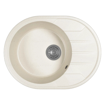 Товар: Мойка "Лиана" 620, белый СМс 29.020.B0620.401 - фото 1 Мойка "Лиана" 620, белый СМс 29.020.B0620.401 — фото 1, Кухонные мойки