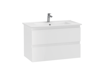 ALINDA Нижний модуль (80см) AD0080.10.PB + Раковина SU080 AD0080.10.PB +SU080 — фото 1, Тумбы с раковиной