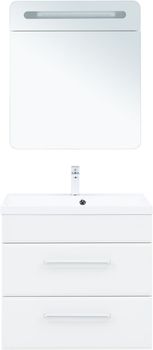 Тумба под раковину Aquanet Лукка 75 белый 00302397 — фото 7, Тумбы под раковину