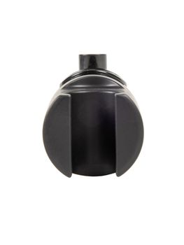 Держатель лейки на штангу 24мм черный матовый BOND BSH2488 — фото 5, Держатели для душа