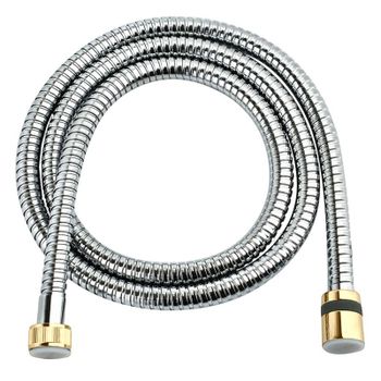 Шланг Webert AC0442017, хром/золото — фото 1, Душевые шланги