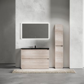 Тумба под раковину SANCOS Libra Floor напольная, 1190х450х840, c двумя ящиками оснащенными доводчиками, дуб галифакс натуральный, арт. LB120F-1EG — фото 8, Тумбы под раковину