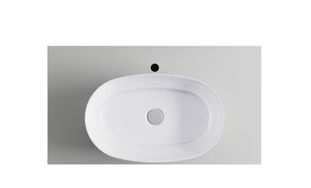 Тумба М-40 100см 1ящ NCS S 3502-y мат./волна, раковина Атрия бел гл, столешница Solid в цвете 4631177714887 — фото 1, Тумбы с раковиной