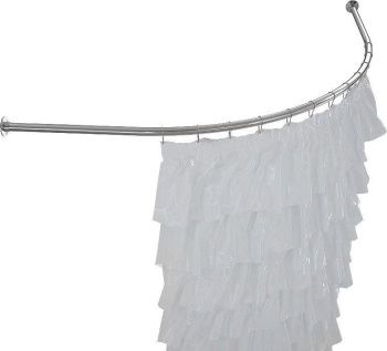 Товар: Карниз для ванны Aquanet Capri полукруглый 170х110 00156492 - фото 1 Карниз для ванны Aquanet Capri полукруглый 170х110 00156492 — фото 1, Карнизы для ванной