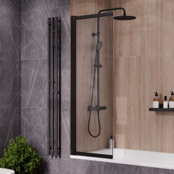 Шторка на ванну стеклянная Reflexion RX15090CBL-21 — фото 3, Шторки на ванну