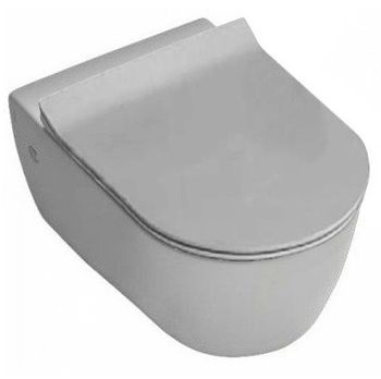 Унитаз HATRIA Fusion A0Y1CC25 подвесной безободковый цвет белый матовый — фото 1, Подвесные унитазы