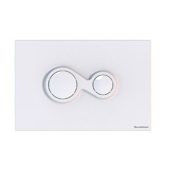 Клавиша смыва Artceram Monet для унитаза цвет белый 701.000.05 — фото 2, Кнопки смыва